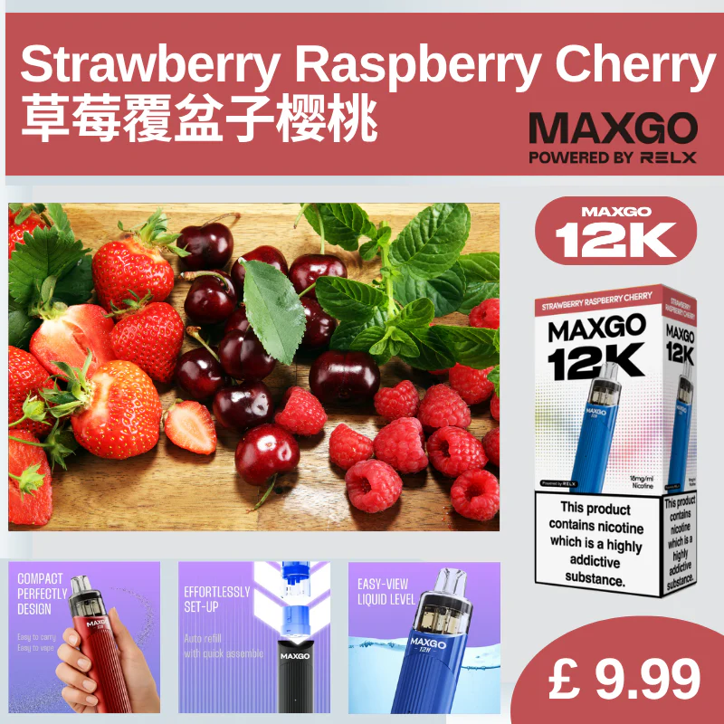 B9 FREE Shipping RELX MAXGO 12K Device x2 - Image 10