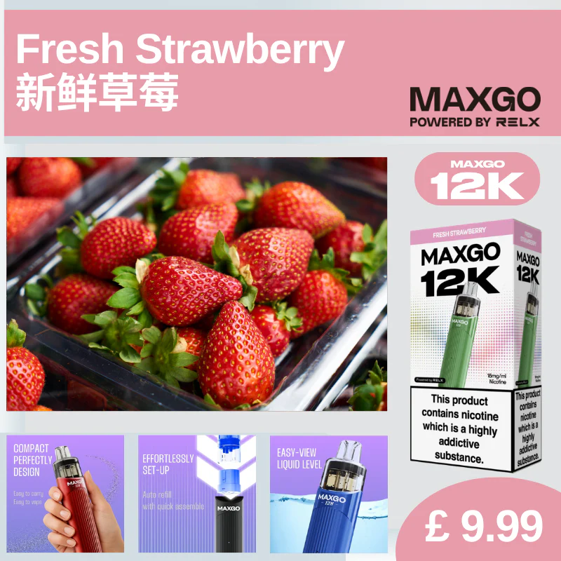 B9 FREE Shipping RELX MAXGO 12K Device x2 - Image 5