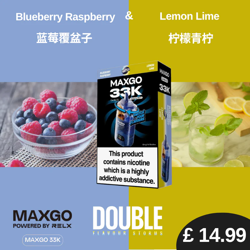 B10 FREE Shipping RELX MAXGO 33K Device x2 - Image 4